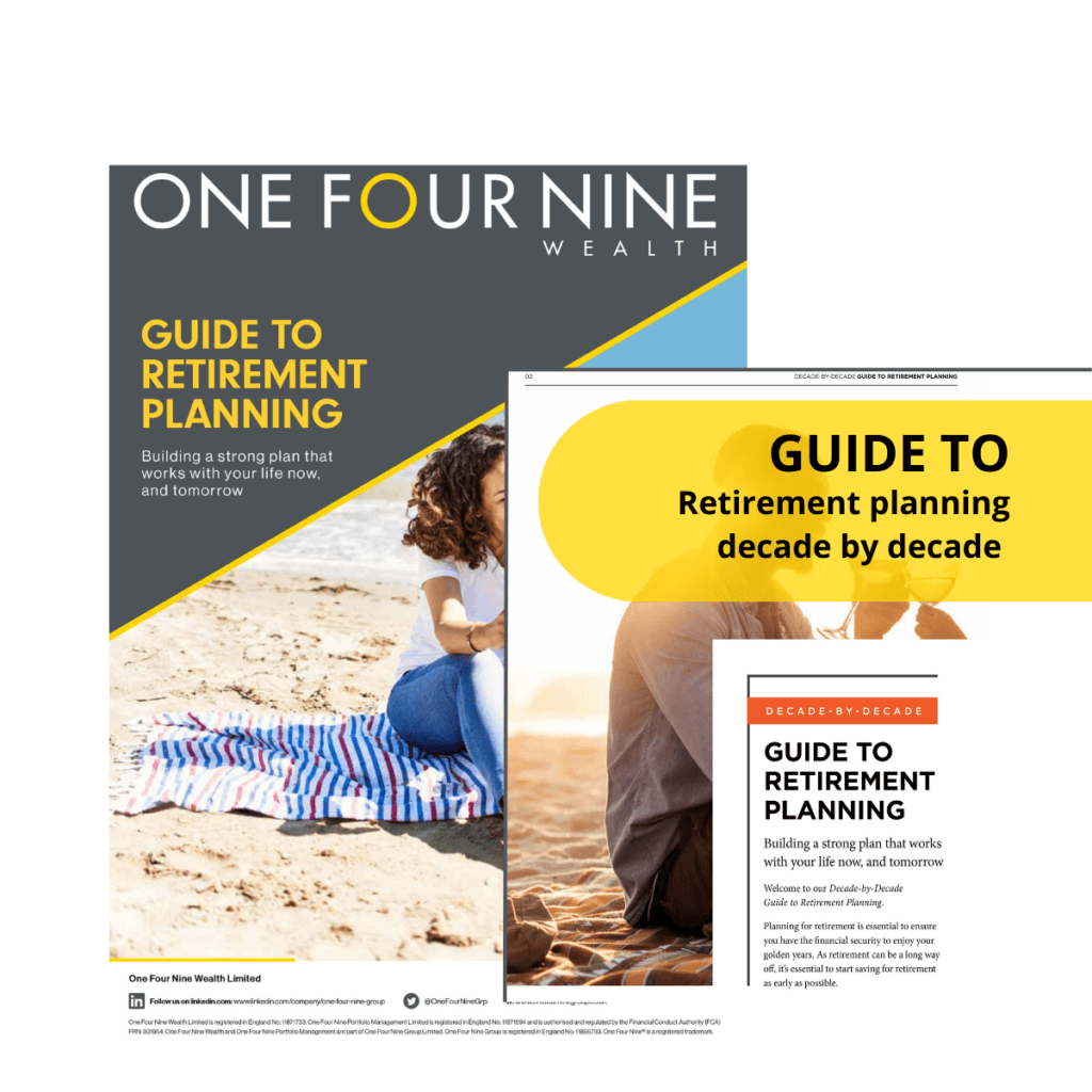 One-Four-Nine-Wealth-Decade by decade -guide to retirement planning